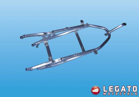 Stelaż tylny sportowy Motoholders Yamaha YZF R6/ 06-07 czarny