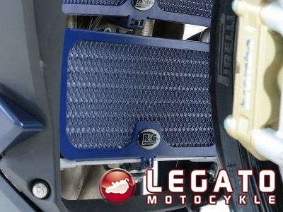 OSŁONA CHŁODNICY OLEJU BMW S1000RR 10-15 / HP4 / S1000R 14- DARK BLUE