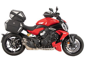 Royster rear bag black incl. Seatpad Basic