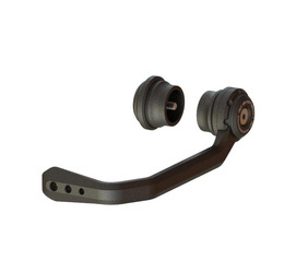 EP Triumph Bobber Black Clutch Lever Protector Kit (2017+) (Non Bar End Mirror Version) (PRN001809-014335-015506-015509-015961-09) - EVOTECH PERFORMANCE