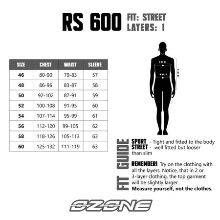 KURTKA SKÓRZANA OZONE RS600 BLACK/FLUO RED