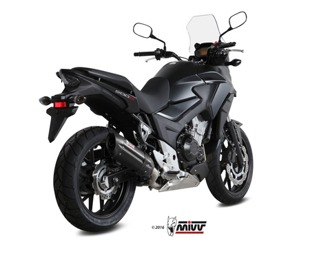 Mivv Tłumik końcowy SUONO BLACK STAINLESS STEEL HONDA CB 500 X 2016