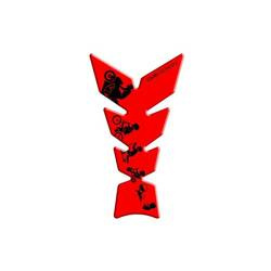 ONEDESIGN tankpad Moon czerwony fluo