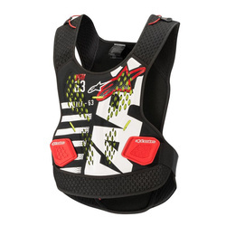 OCHRANIACZ KLATKI PIERSIOWEJ ALPINESTARS SEQUENCE BLACK/WHITE/RED
