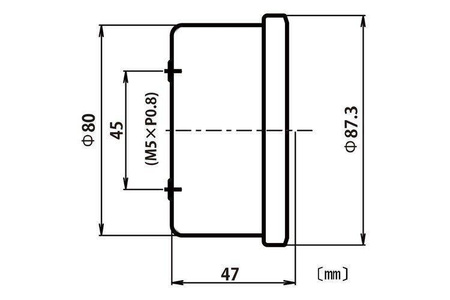 Daytona Obrotomierz VELONA 80 9,000 RPM, Białe światło LED, Czarny 87792