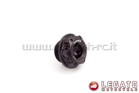 Korek wlewu oleju   EVOTECH RC  Triumph czarny