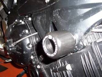 CRASHPADY CLASSIC RG RACING BMW K1200 R/K1300R BLACK