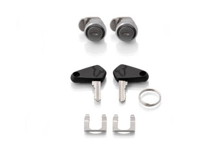 ZESTAW KUFRA CENTRALNEGO TRAX ADV SW-MOTECH SUZUKI V-STROM 650 (17-)/1000 (14-) SILVER 38L