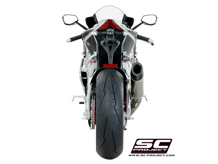 SC-Project tłumik końcowy Oval Titanium Aprilia RSV4 2017