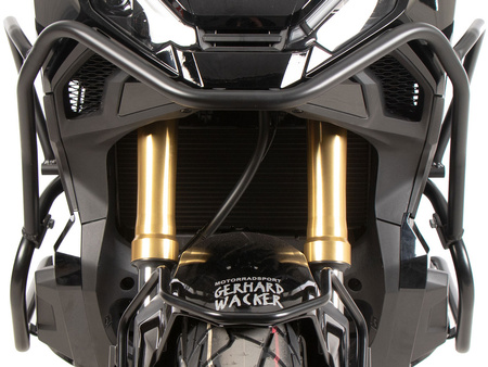 Front protection bar black for combination with engine guard 501955 for Honda X-ADV (2025-)