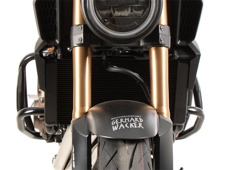 Engine protection bar "Solid" black for Honda CB 650 R (2024-)