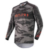 BLUZA ALPINESTARS RACER TACTICAL JUNIOR BLACK/GREY CAMO/FLUO RED