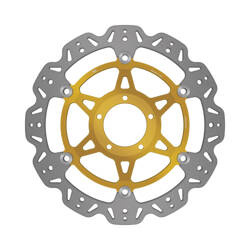 EBC Tarcza hamulcowa motocyklowa VR694GLD VEE, złota