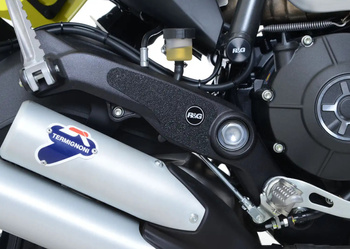 RG RACING OSŁONA WAHACZA 2 CZĘŚCI KTM 125 Duke '17-'23 BLACK