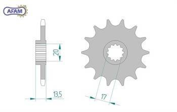 Zębatka AFAM przednia 55300-11
