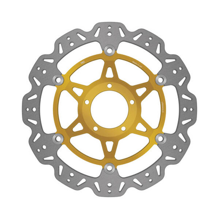 EBC Tarcza hamulcowa motocyklowa VR694GLD VEE, złota