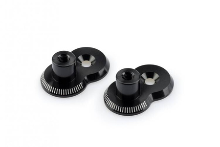 Dystanse do podnóżków PUIG (20 mm) Czarny (N) 3838N