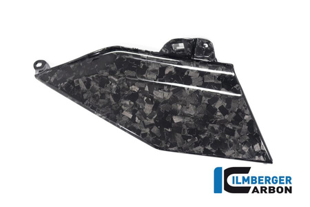 Osłona dolna zbiornika lewa (górny element) - black diamond carbon BMW R 1300 GS (od 2023) ILMBERGER BG.TUL.033.R23GS