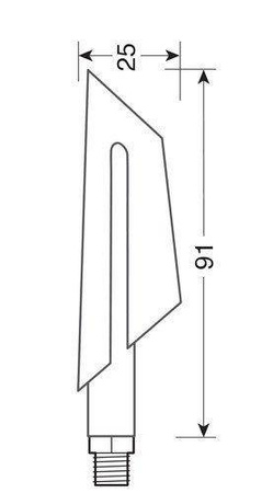 90473 Ciclon kierunkowskazy 12V LED 