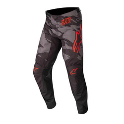 SPODNIE ALPINESTARS RACER TACTICAL BLACK/GREY CAMO/FLUO RED