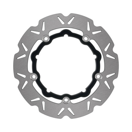 EBC Tarcza hamulcowa motocyklowa VR516BLK VEE, do amerykańskich motocykli, czarna