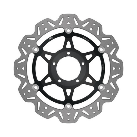 EBC Tarcza hamulcowa motocyklowa VR843BLK VEE, czarna