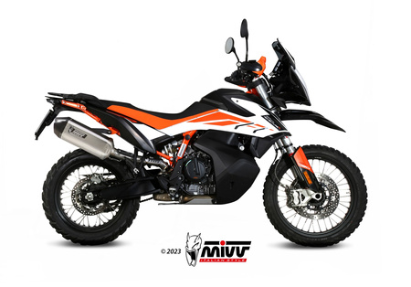 Mivv Tłumik końcowy SPEED EDGE stal nierdzewna KTM 790 ADVENTURE / R 2019-2020