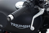 KOŃCÓWKI KIEROWNICY R&G TRIUMPH STREET TWIN/SPEED TWIN 19-, BLACK