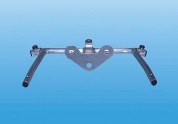 Stelaż przedni sportowy Motoholders Kawasaki ZX 10 R/04-05 srebrny