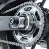 SLIDERY TYLNEJ OSI RG RACING YAMAHA MT-07 14- BLACK