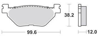 KLOCKI HAMULCOWE SBS 169 CT