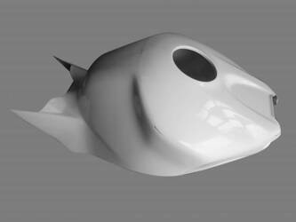 SEBIMOTO OSŁONA ZBIORNIKA PALIWA HONDA CBR 1000RR 2006-2007