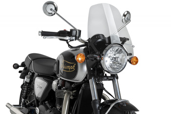 Owiewka PUIG do Triumph Boneville T100 02-25 / T120 16-25 (Touring) Przezroczysty (W) 22454W