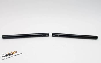 ACCEL RURKA WYMIENNA DO KIEROWNICY STREET CLIP-ON MH03 CZARNA