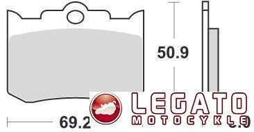 KLOCKI HAMULCOWE SBS 678 DC