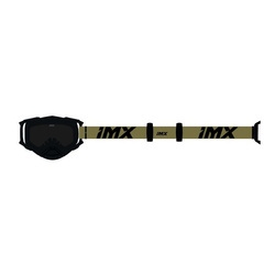 GOGLE IMX DUST BLACK MATT/BRONZE - SZYBA DARK SMOKE + CLEAR (2 SZYBY W ZESTAWIE)