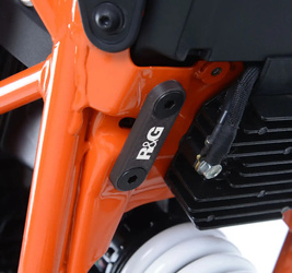 RG RACING ZAŚLEPKA PODNÓŻKA KTM Duke 125 '17-'23 LEWA STRONA