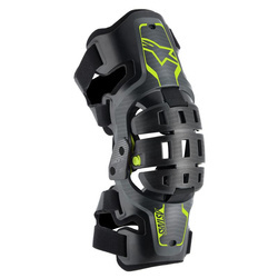 ORTEZA ALPINESTARS BIONIC 5S JUNIOR BLACK/ANTHRACITE/FLUO YELLOW