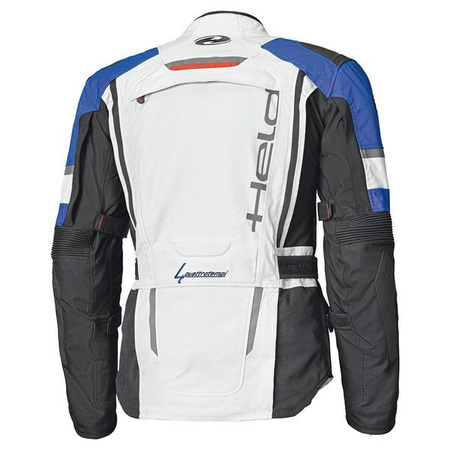 Motocyklowa Kurtka Tekstylna Held Carese Evo Gore-Tex Grey/Blue