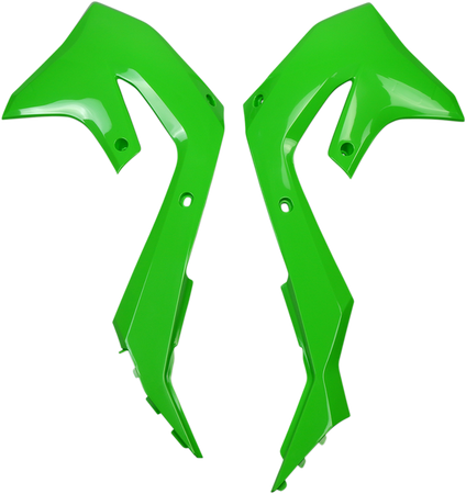 UFO OSŁONY CHŁODNICY KAWASAKI KXF 450 '19 KOLOR ZIELONY