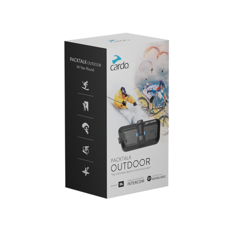 CARDO Packtalk OUTDOOR Single black