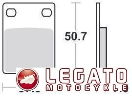 KLOCKI HAMULCOWE SBS 606 HF