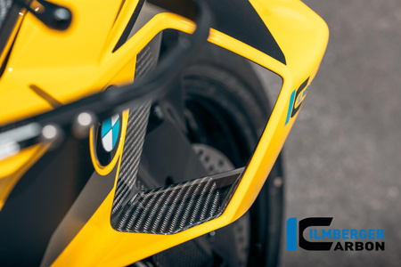 Wewnętrzne skrzydło prawe z włókna węglowego gloss - BMW S 1000 RR Strasse (od 2025) ILMBERGER CG.VFR.003.S125S