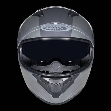 KASK OZONE INTEGRALNY SPRINT STRIPE MATTE BLACK/GREY/FLUO RED