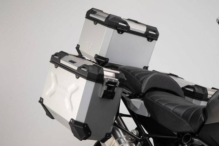 ZESTAW BAGAŻOWY ADVENTURE SW-MOTECH BMW R 1200 GS LC (13-)/R 1250 GS (18-) SILVER
