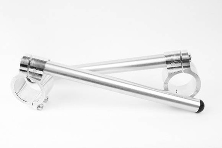 PP Tuning kierownice Clip-on proste 53mm srerbne