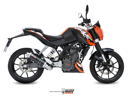 Mivv Układ wydechowy GP BLACK stal nierdzewna KTM 125 DUKE 2011-2016