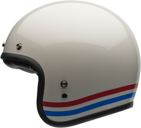 Kask Bell Custom 500 DLX Stripes Pearl White 