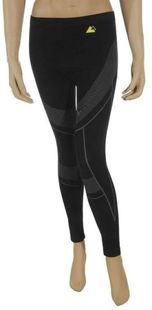 Leginsy damskie, "Allroad", czarne, rozm. S