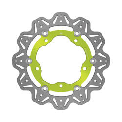 EBC Tarcza hamulcowa motocyklowa VR4166GRN VEE, zielona